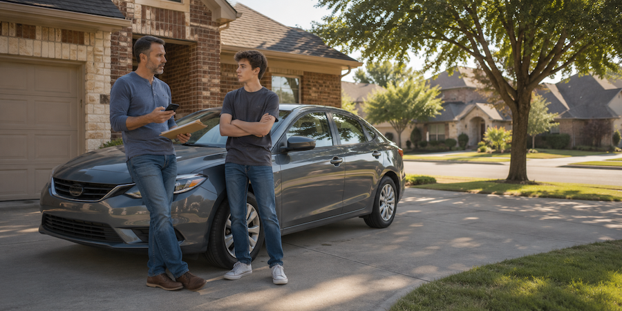 Should Your Teen Have Their Own Car Insurance Policy or Stay on Yours in Texas?